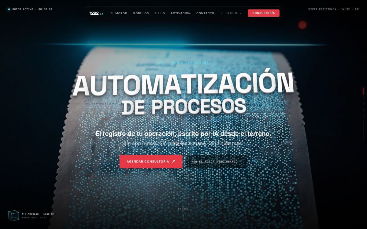 1292 IA · automatización de procesos